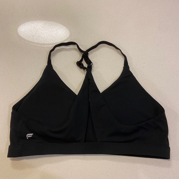 Fabletics Black Emma Low Impact Sports Bra - Picture 3 of 5